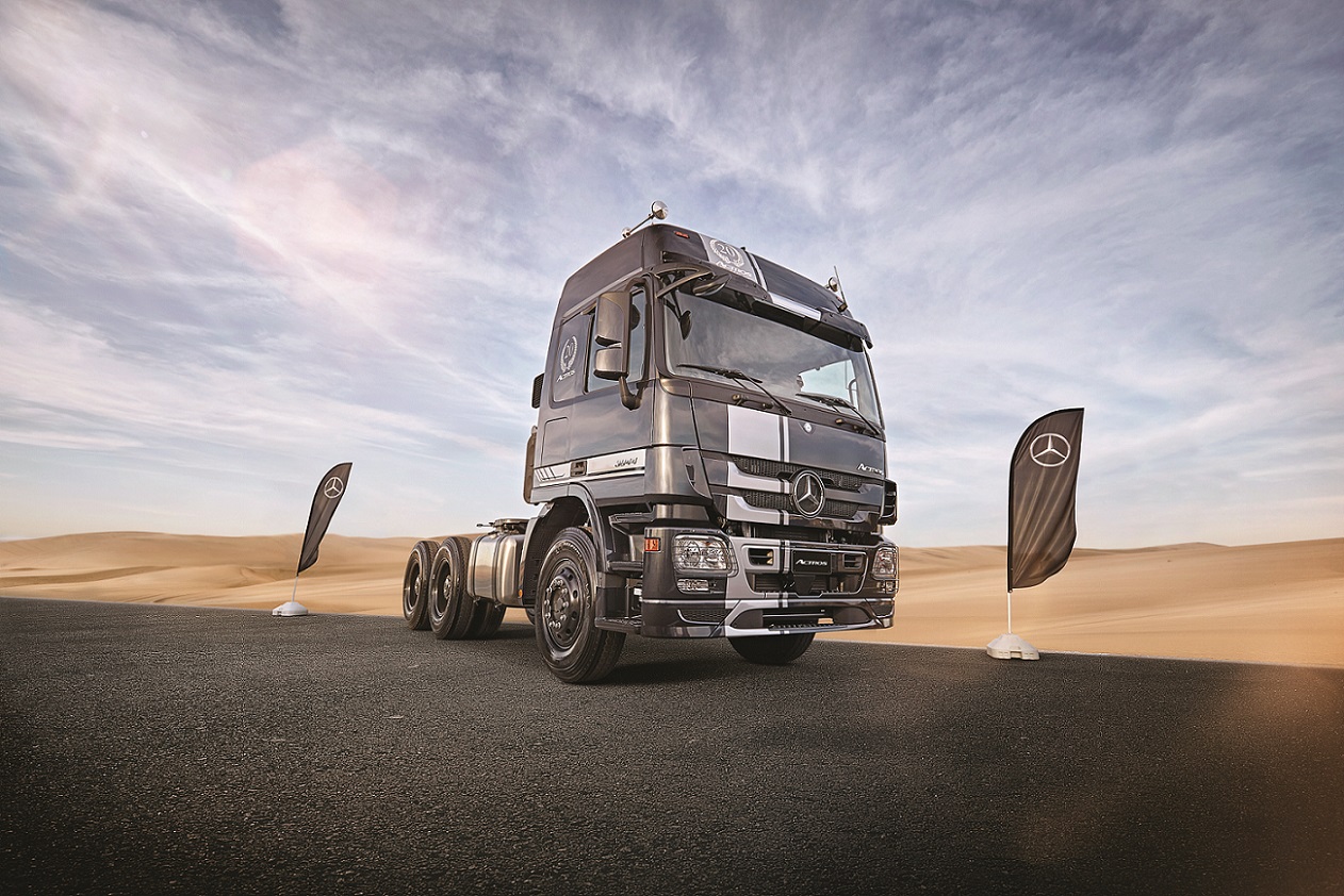 Mercedes-Benz Trucks Marks 20th Anniversary of Actros truck with Special Edition