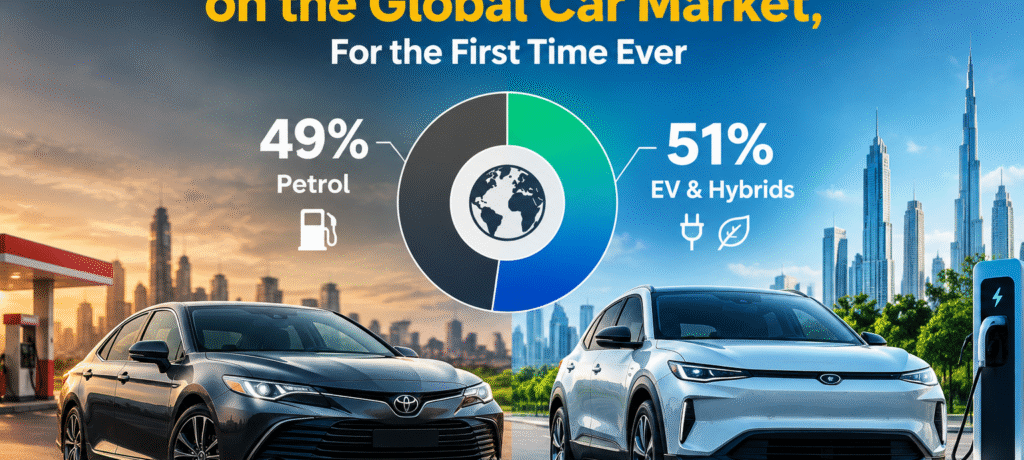 Petrol-Only Cars Just Lost Their Majority on the Global Car Market, For the First Time Ever