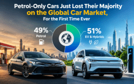 Petrol-Only Cars Just Lost Their Majority on the Global Car Market, For the First Time Ever