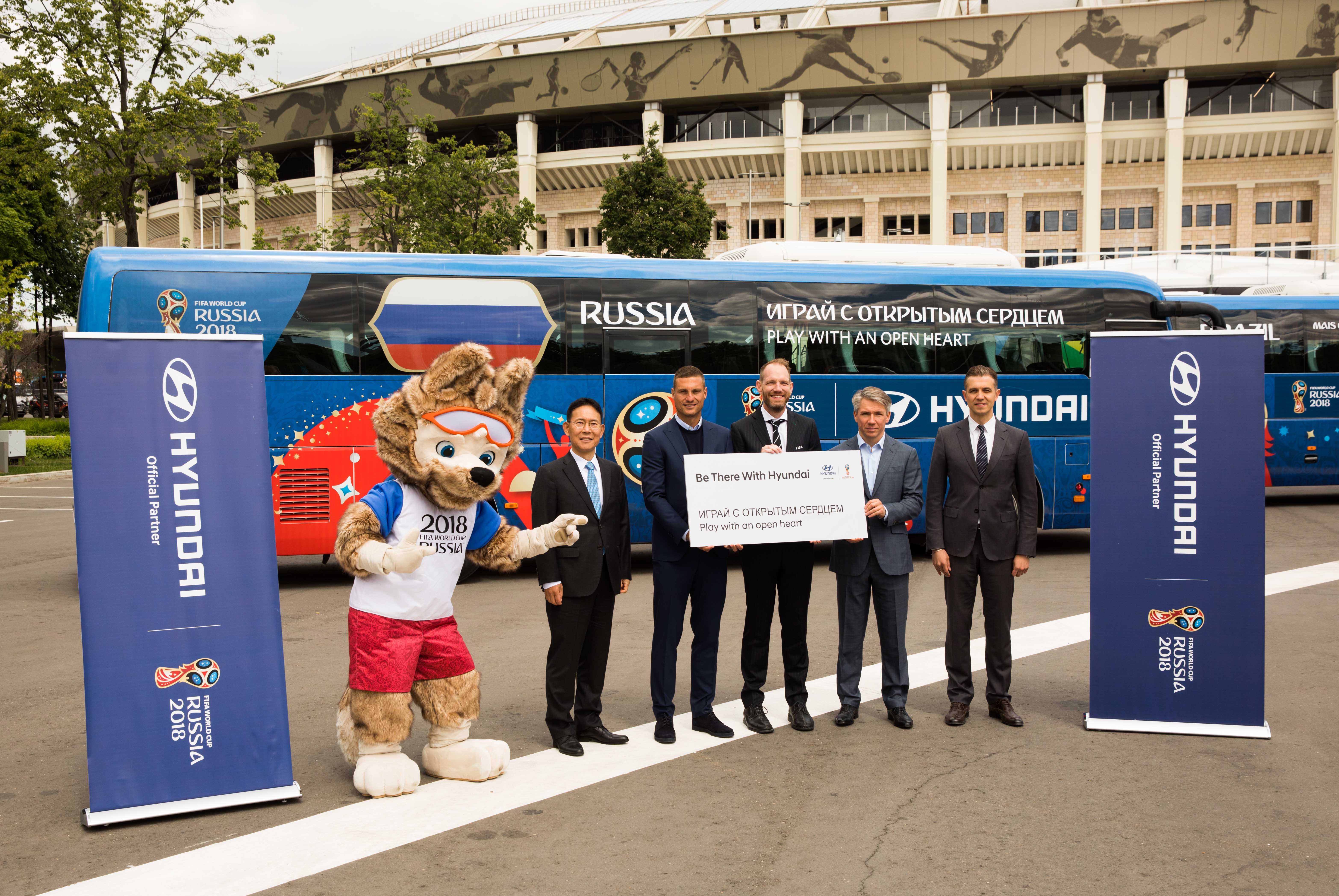 Hyundai Supplies Fleet of 530 Vehicles to FIFA for 2018 World Cup Russia