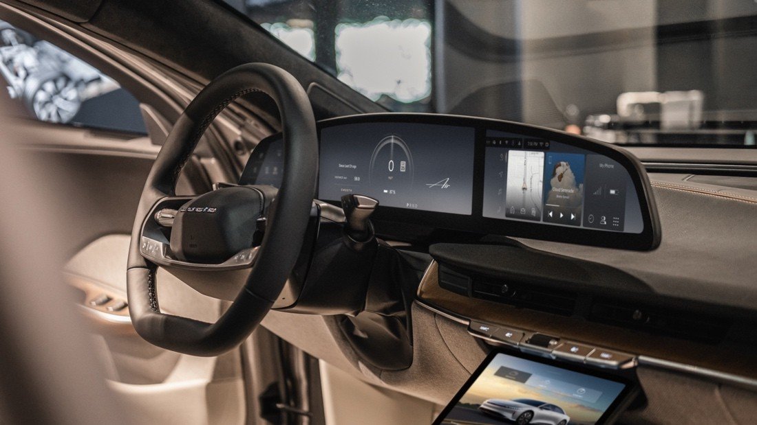 Lucid Rolls Out Air UX 3.0, a Major Software Update That Reworks How the Car's Screens Work
