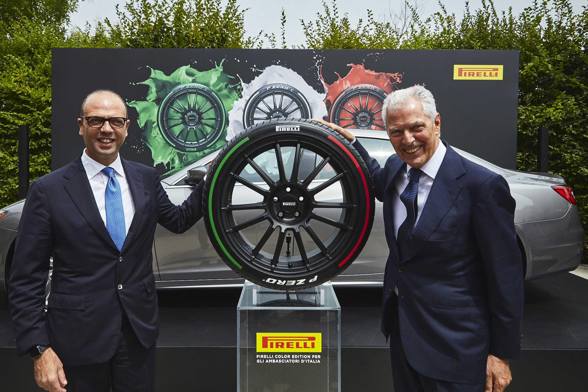 Pirelli Launches New Limited Edition Tricolor Tyre to Represent Italian Flag