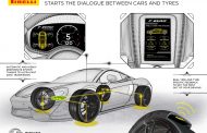 Pirelli supplies intelligent tyres equipped with sensors as standard for the first time on the mclaren artura