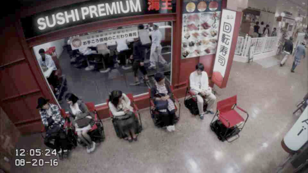 Nissan Develops Chair to Make Queuing Easier