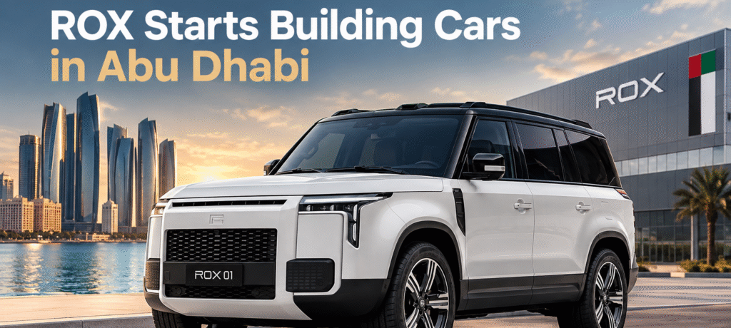 ROX Begins Building the ADAMAS SUV at Its New Abu Dhabi Factory