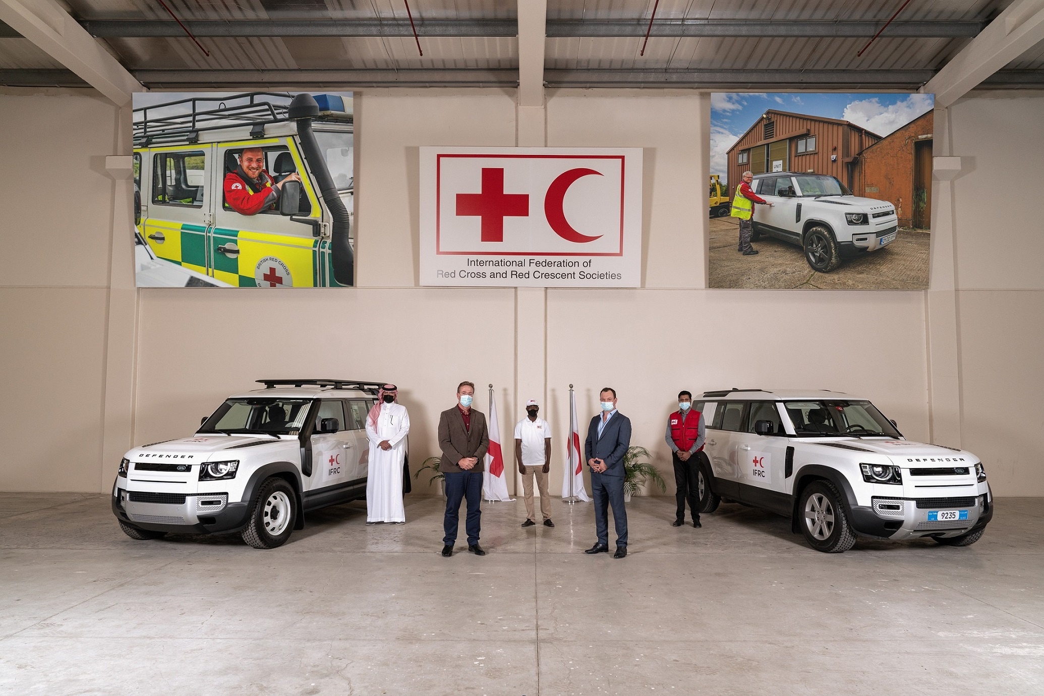 New Land Rover Defender Supports Ifrc Emergency Response