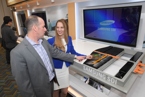 Samsung Showcases Innovative Battery Products at Detroit Show
