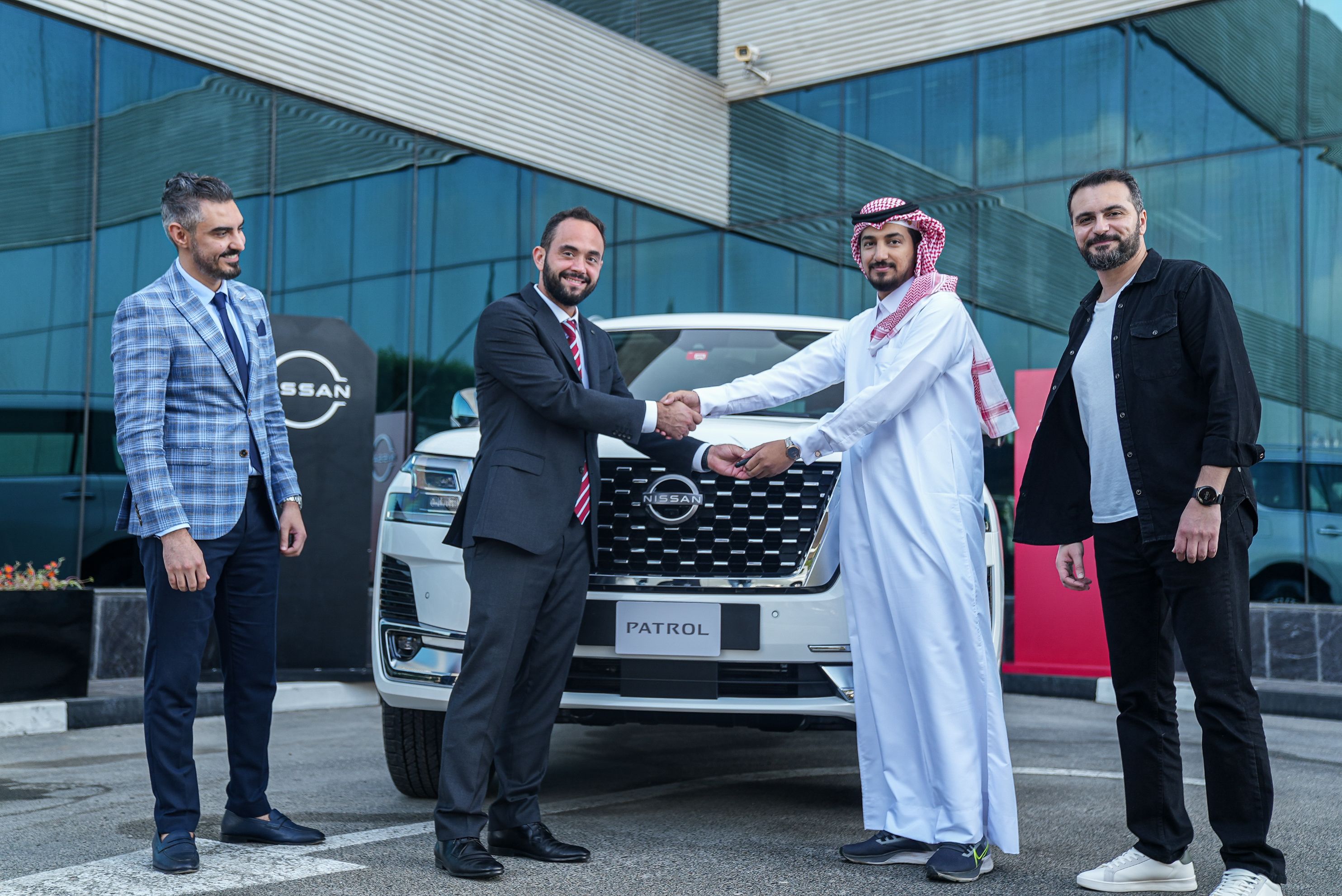 Three 2022 Nissan Patrol 70th Anniversary models handed over to lucky winners in the Middle East