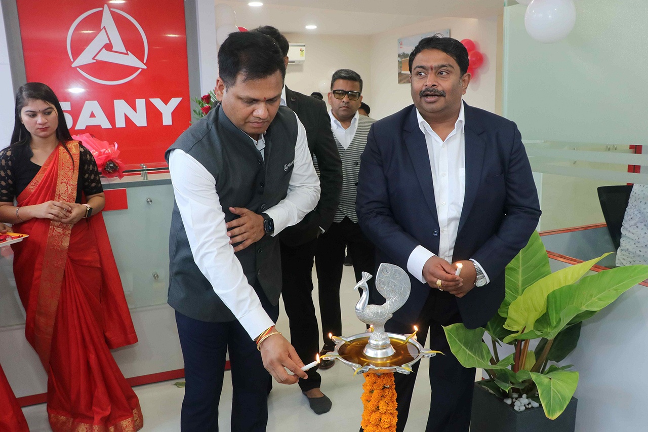 SANY India expands its network by adding a new dealership in Chhattisgarh