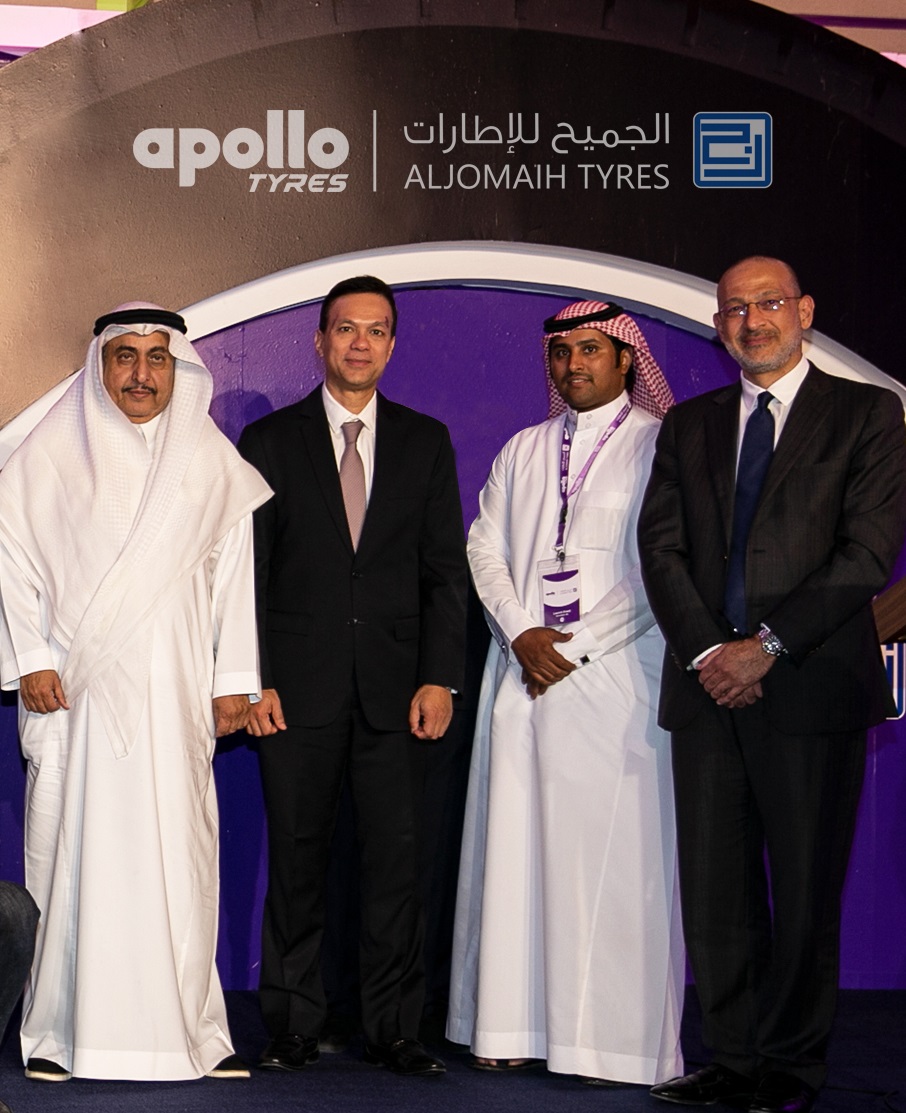 Apollo Tyres Teams up with Al-Jomaih Tyres to Enter Saudi Market