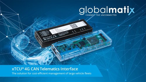 GlobalmatiX Telematics Solution for xTCU Telematics Interface – the New Dimension for the Fleet Management of the Future