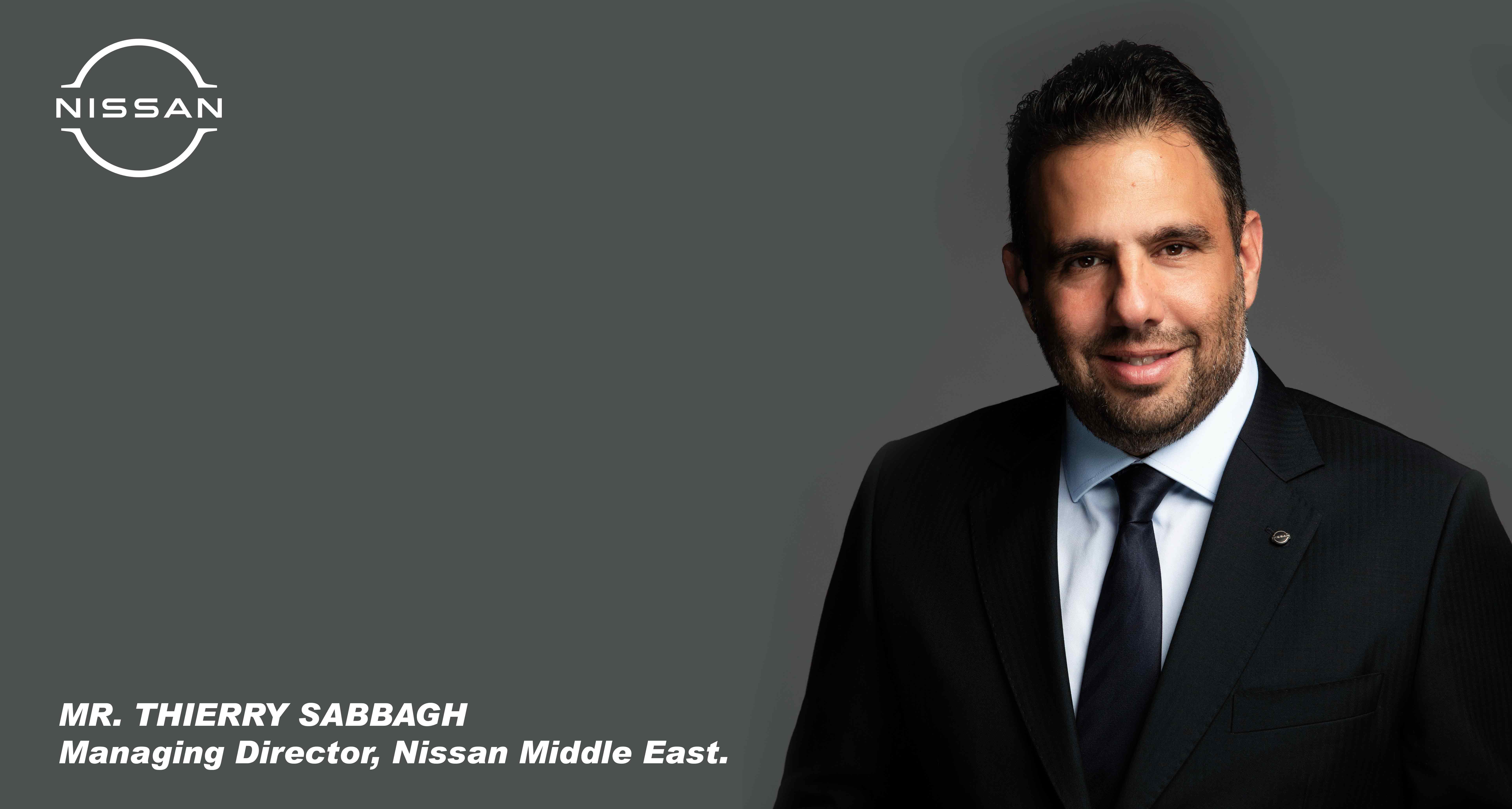 Interview with Mr. Thierry Sabbagh, Managing Director, Nissan Middle East