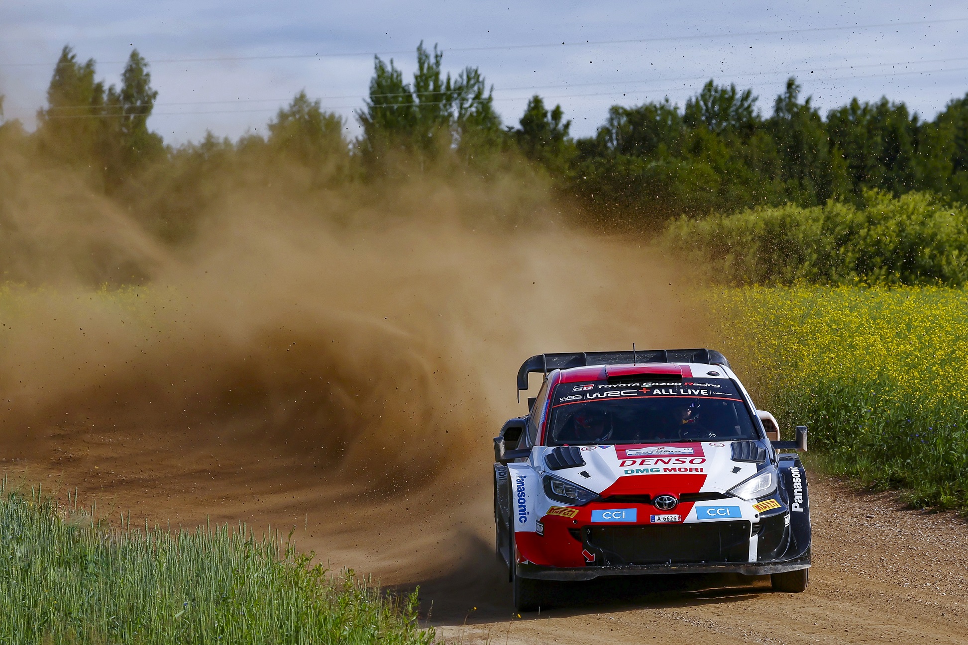 GAZOO Racing clinches one-two finish at eventful Rally Estonia