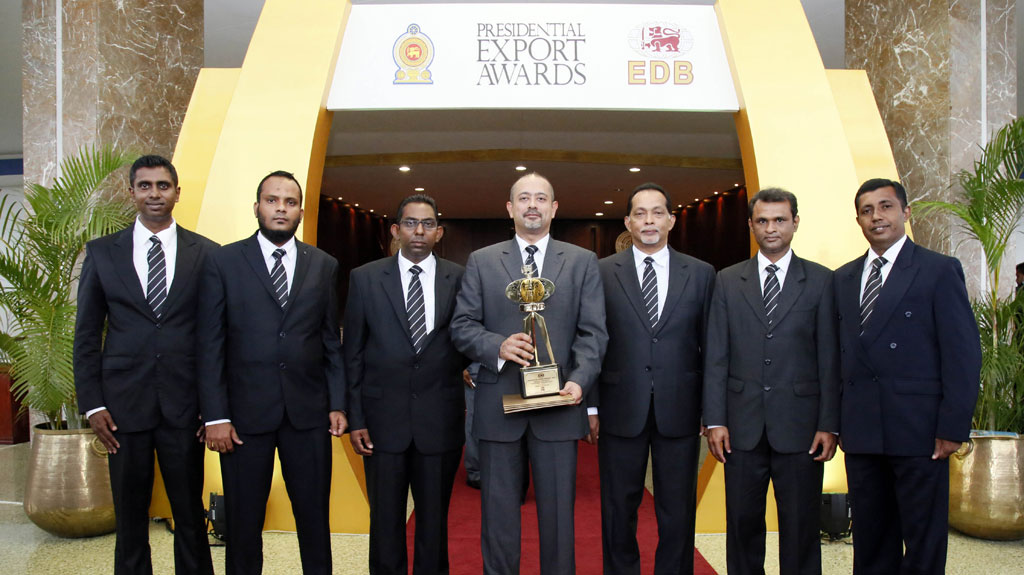 Trelleborg wins Sri Lankan export award