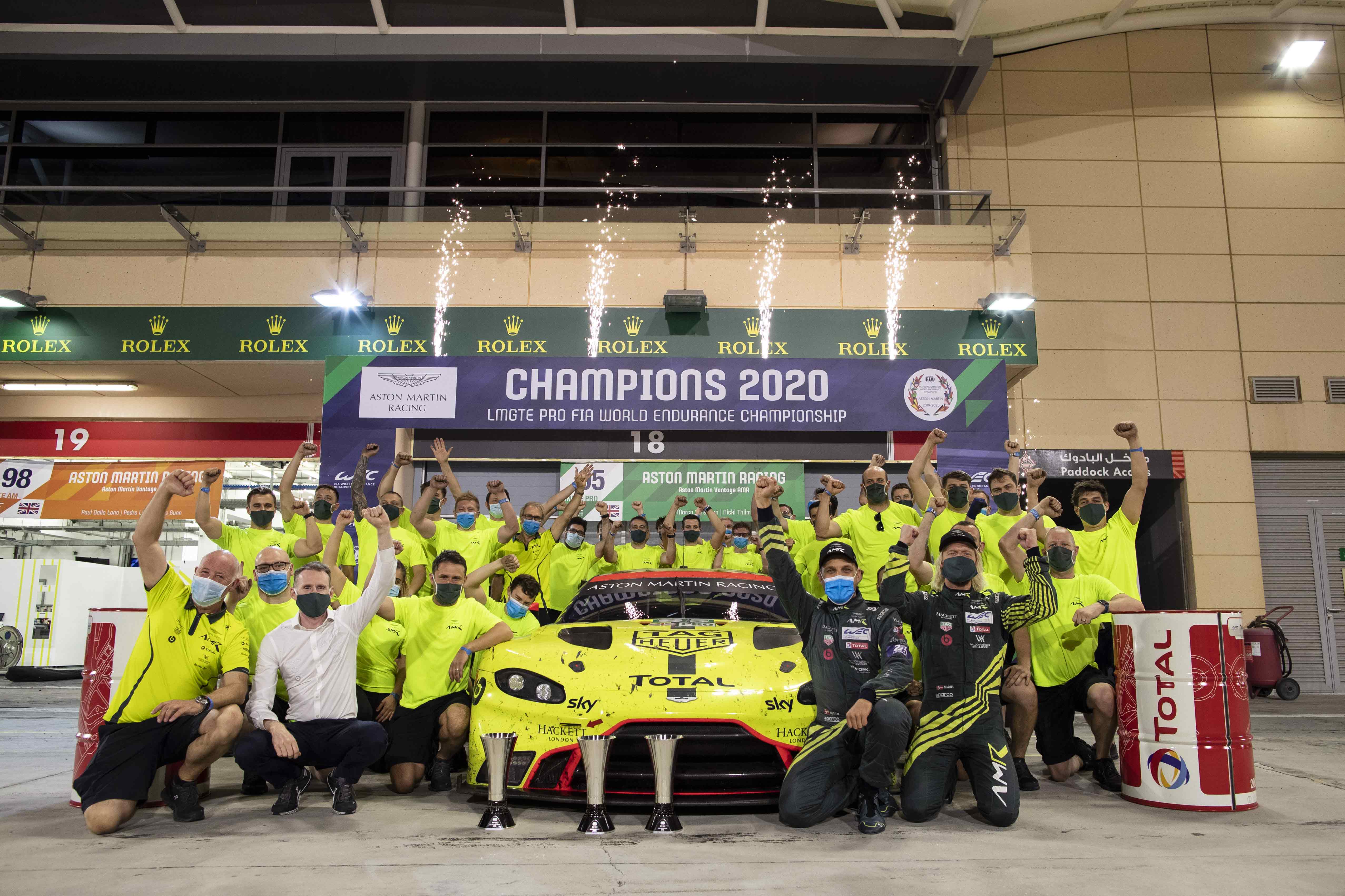 Aston Martin Wins Drivers and Manufacturers World Championships In 2020