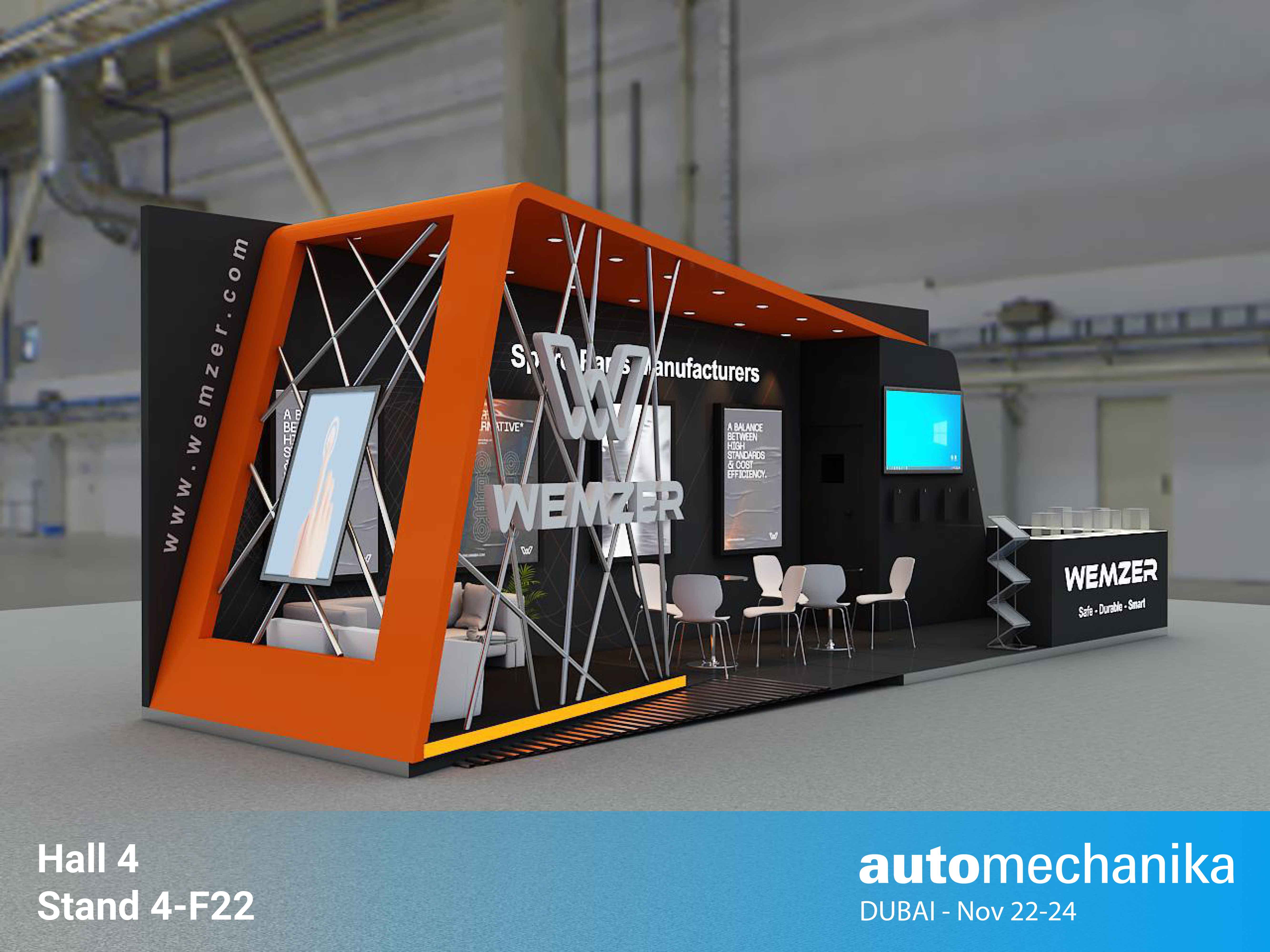 WEMZER TAKES PART IN AUTOMECHANIKA DUBAI FOR THE SECOND YEAR IN A ROW IN 2022