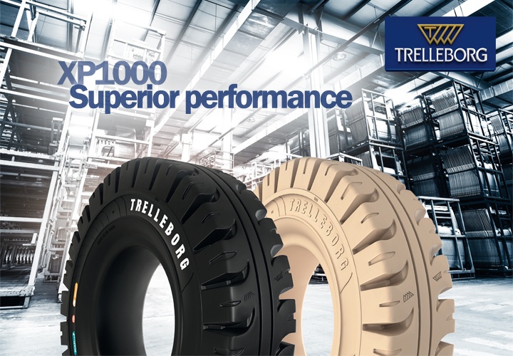 Trelleborg Delivers Maximum Performance and Minimum Waste with its New XP1000 Tire Solution