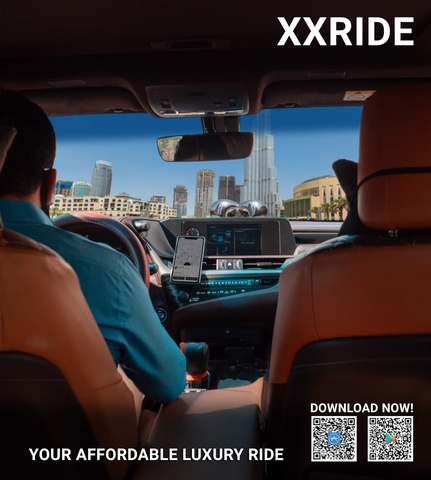 Launch of XXRIDE in UAE The Ridesharing App That Makes You Pay Less