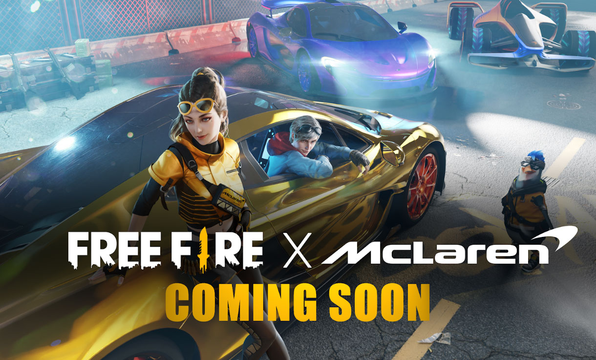Garena Free Fire and McLaren Racing feature the McLaren P1™ and MCLFF in exciting in-game collaboration