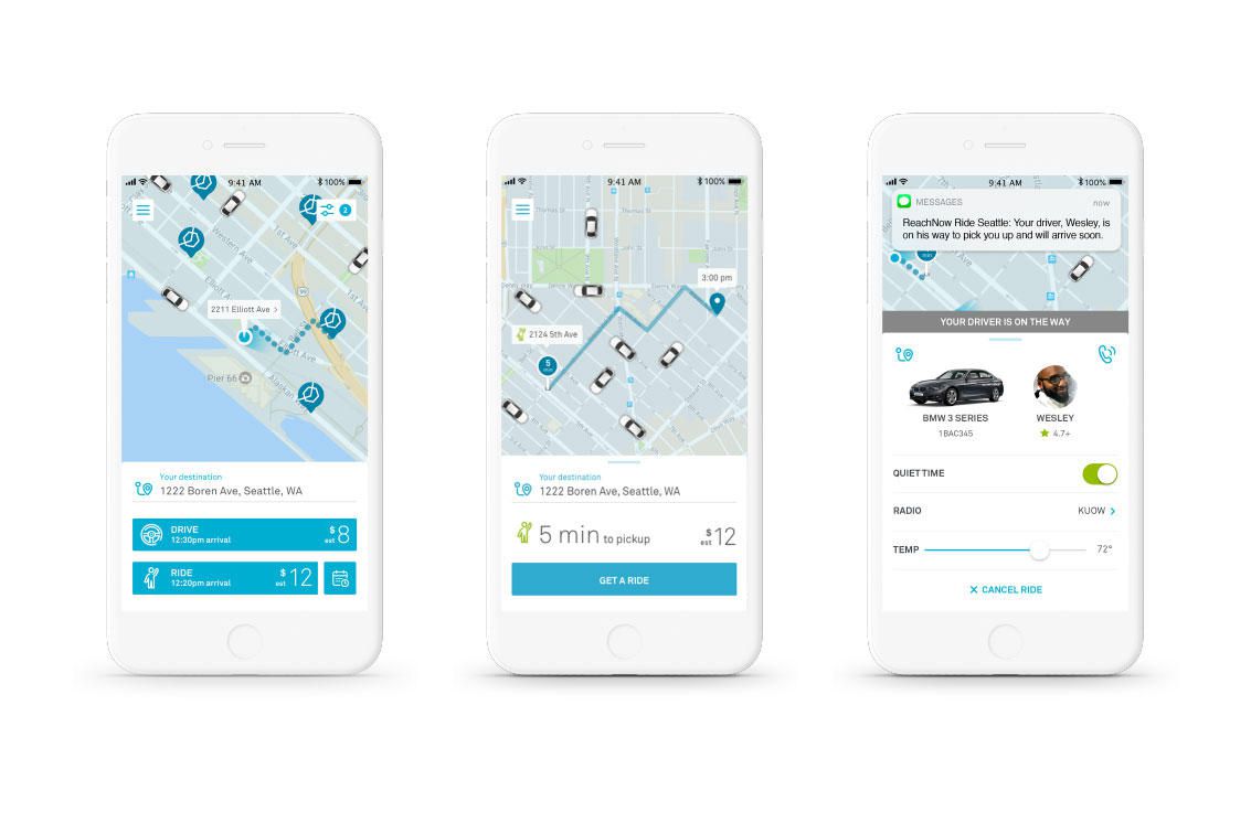 BMW Strengthens Image as Mobility Company with One App that Combines Ride Hailing and Car Sharing