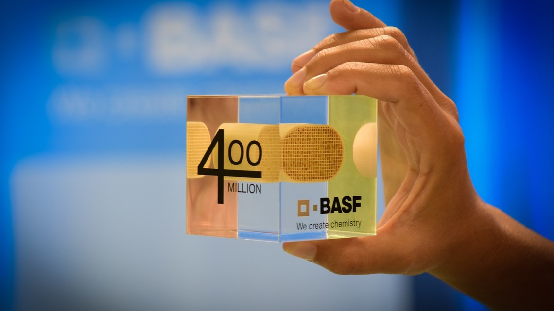 BASF Crosses Milestone of 400M Catalytic Converters