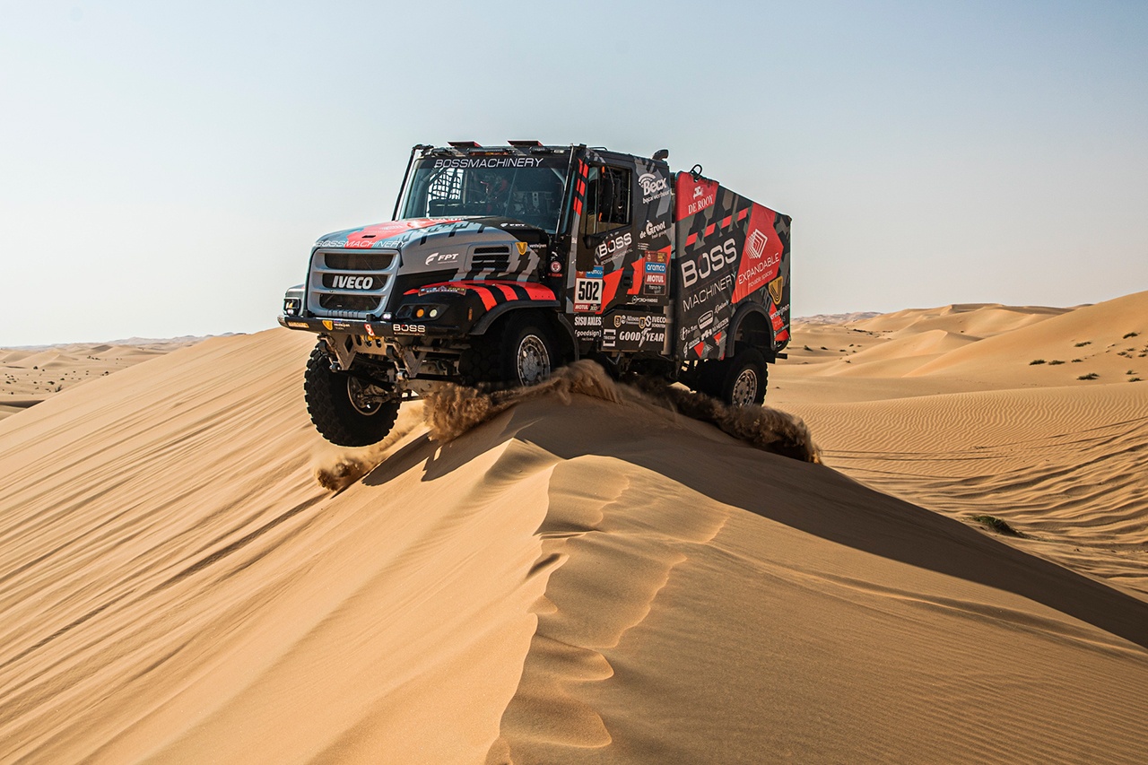 Goodyear's robust support powers Team De Rooy in the 2024 Dakar rally challenge