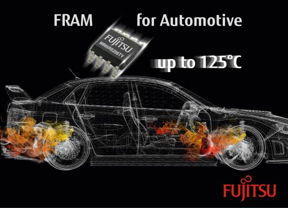 Fujitsu Debuts FRAM Chip for Automotive Market