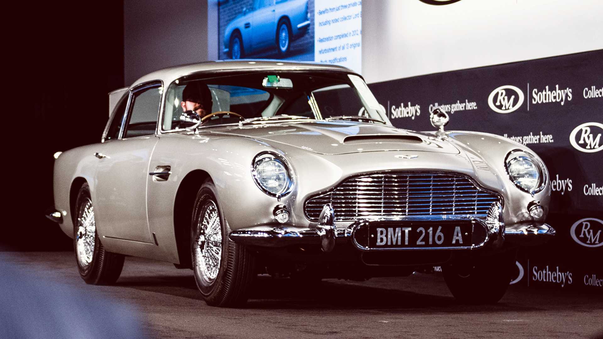 James Bond Aston Martin Fetches Record Price of USD 6.4 Million at Auction