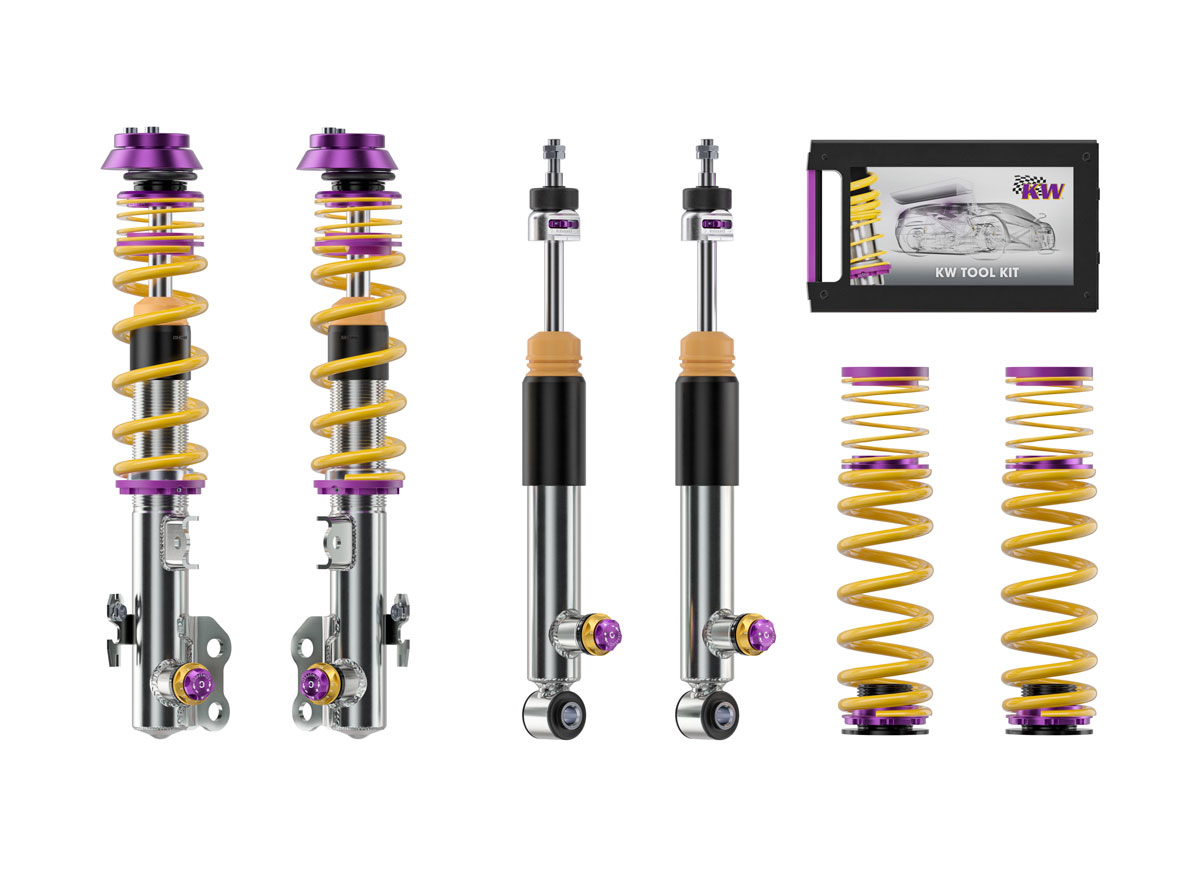 KW Clubsport 3-way coilover with new KW valve technology - Tires & Parts  News