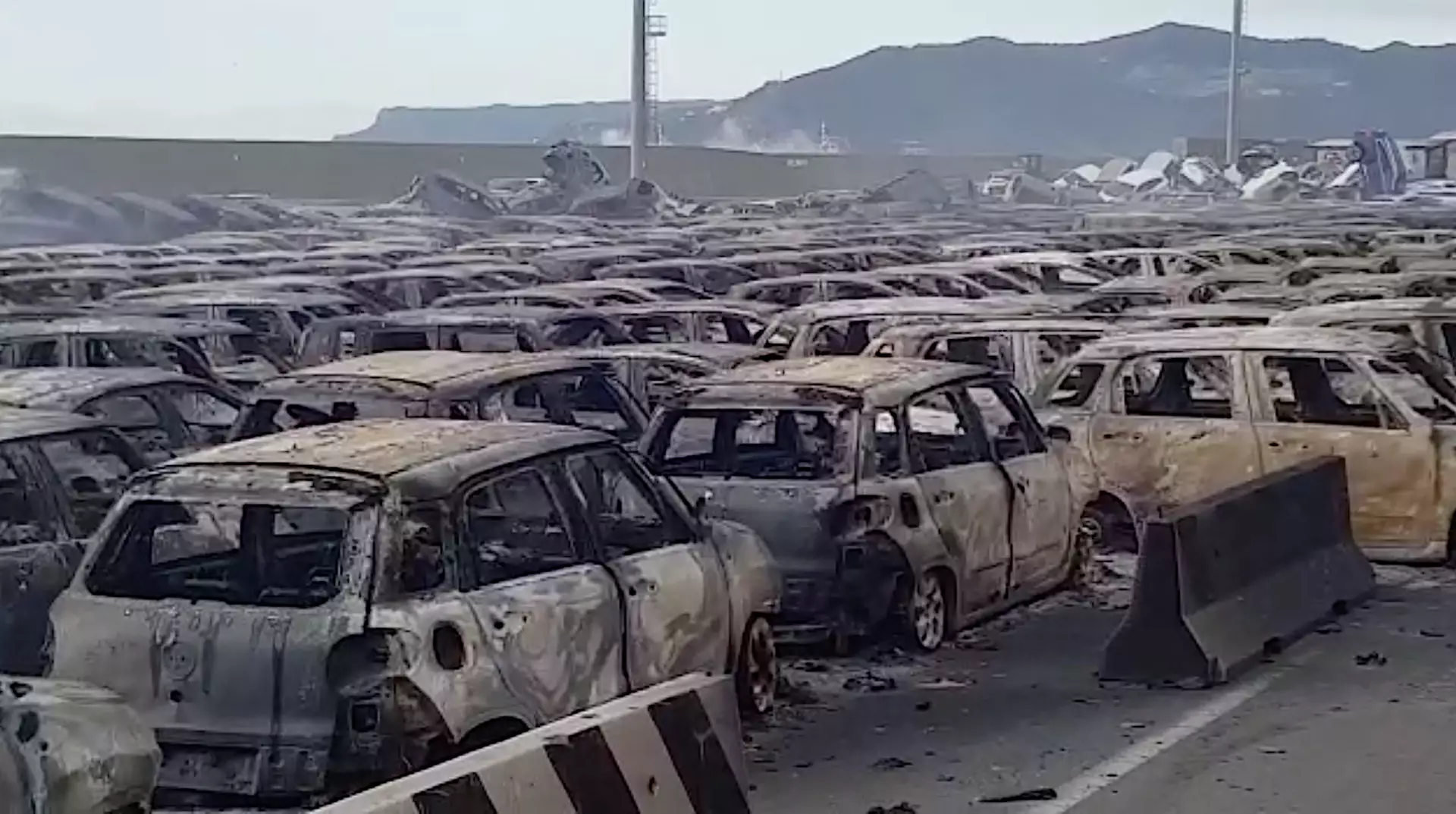 Hundreds of Maserati Scheduled to be Shipped to the Middle East Destroyed in Port Fire