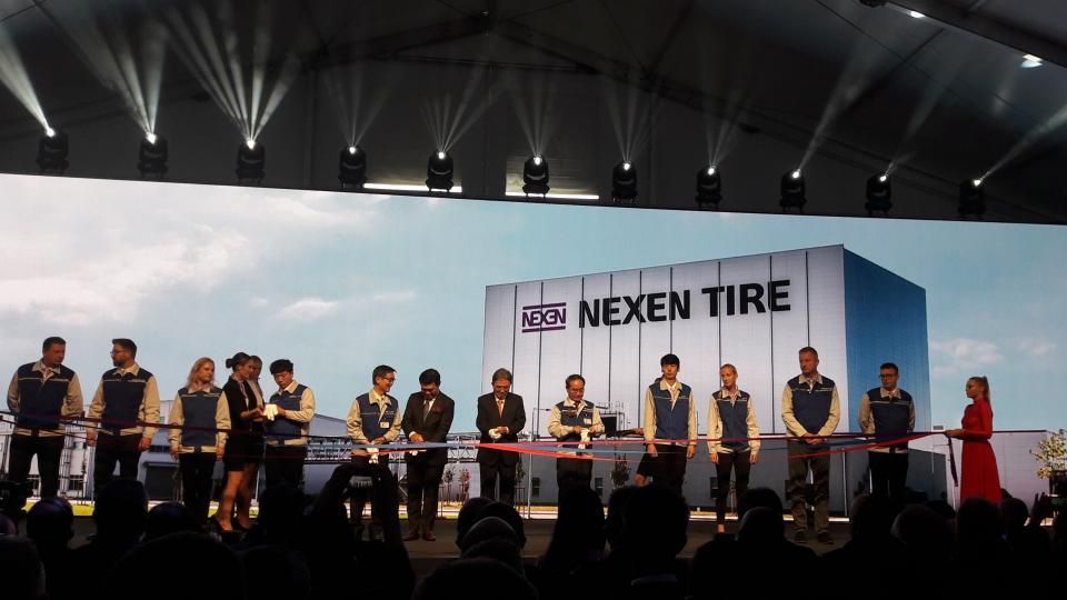 Nexen Tire Inaugurates Zatec Plant