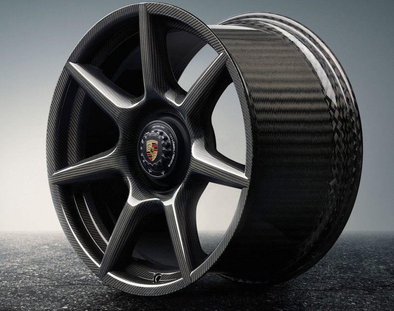 Porsche Becomes First Manufacturer to Make Braided Carbon Wheels