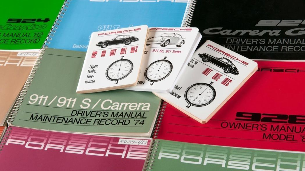 Porsche Decides to Reprint Manuals for Classic Vehicles