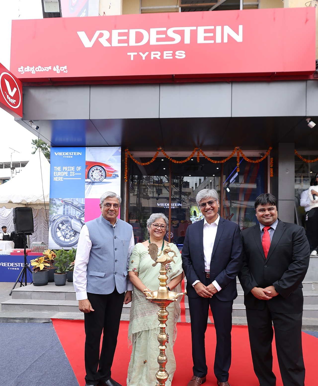 First branded retail outlet for Vredestein opened in India