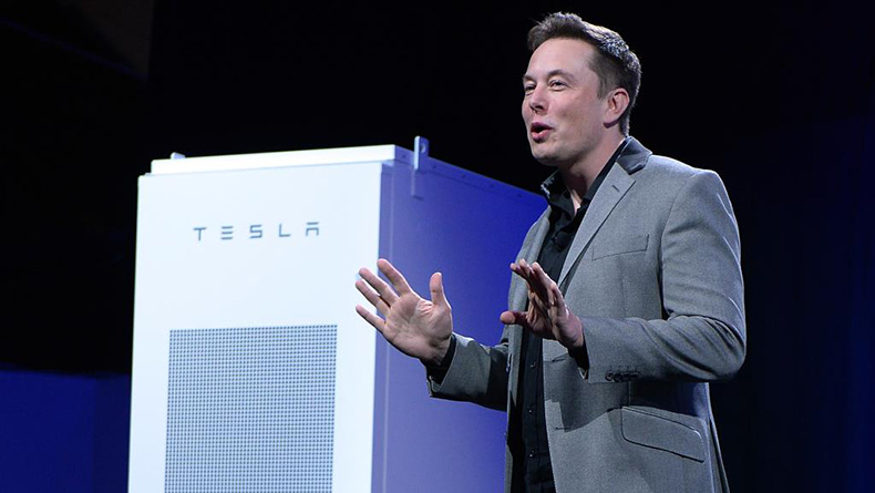 Tesla to Install the Largest lithium-ion power storage system in the World